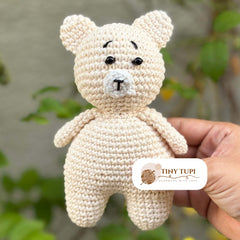 Handmade Crochet Soft Baby Toy Teddy