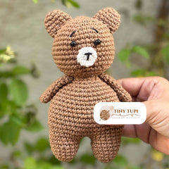 Handmade Crochet Soft Baby Toy Teddy