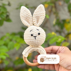 Handmade Crochet Soft Toy Teether Miniso