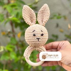 Handmade Crochet Soft Toy Teether Miniso