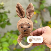 Handmade Crochet Soft Toy Teether Miniso