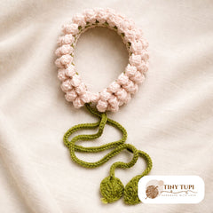 Handmade Jasmin Gajra for Bun Off white
