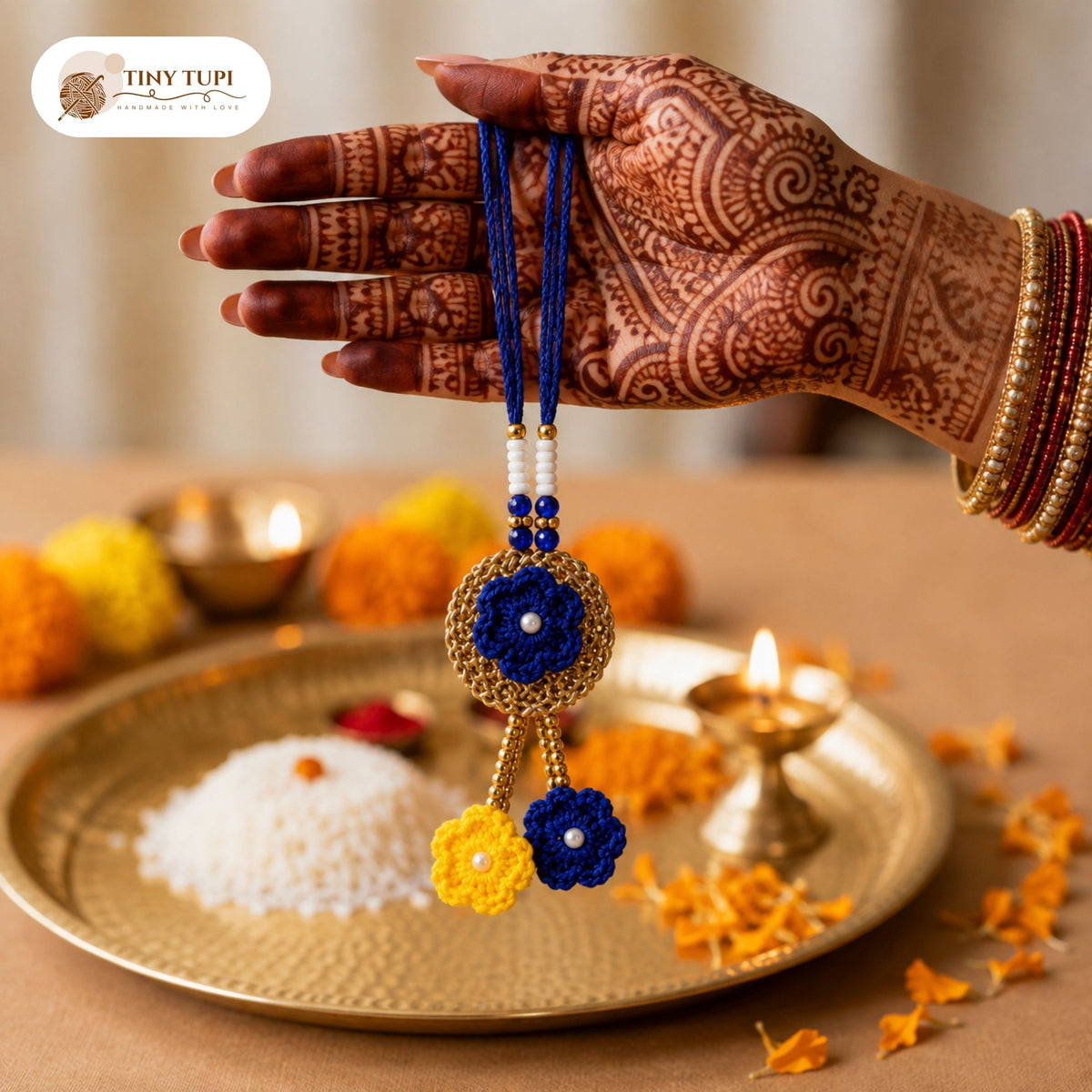 Handmade Crochet Neelkanth Shahi Lumba