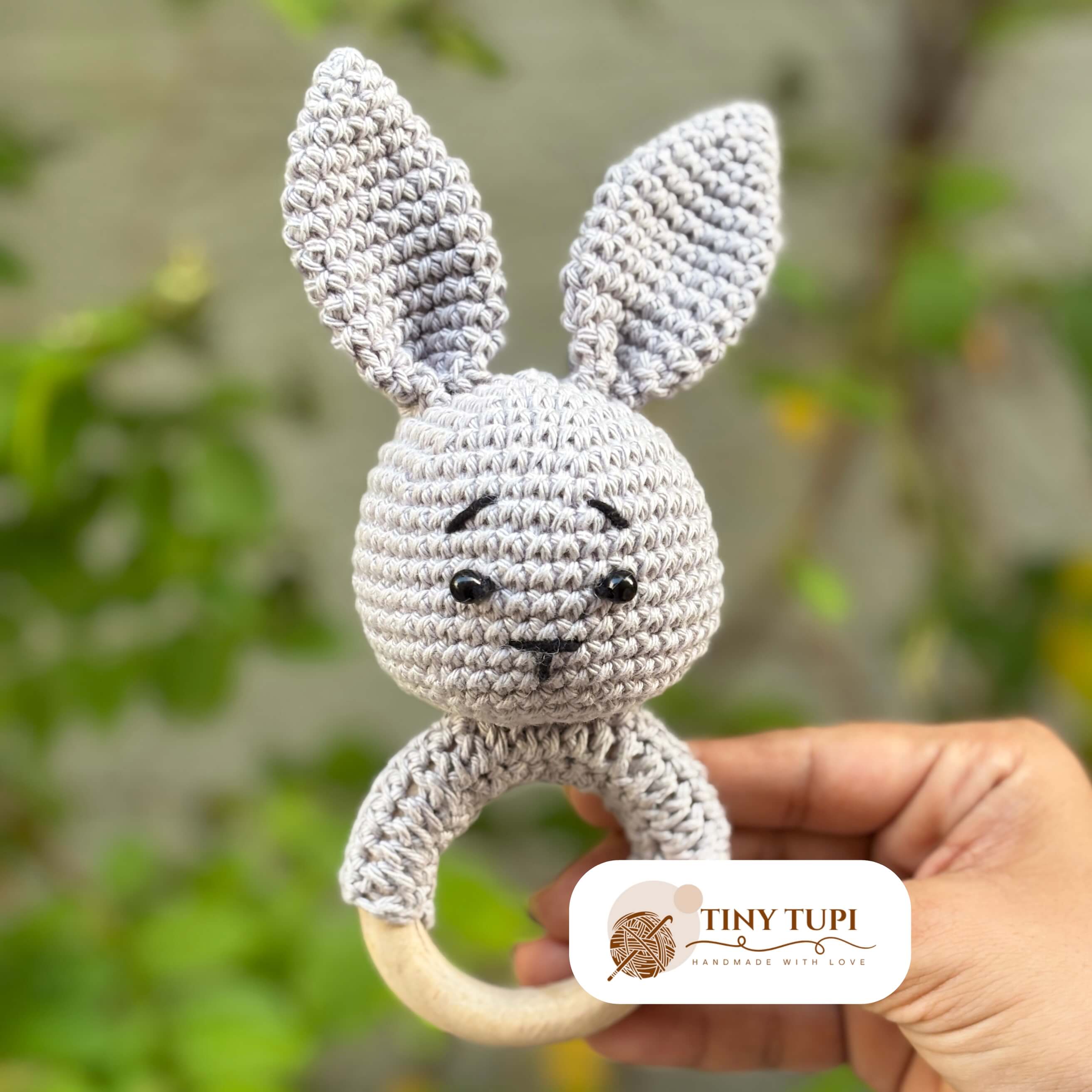 Handmade Crochet Soft Toy Teether Miniso