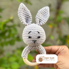Handmade Crochet Soft Toy Teether Miniso